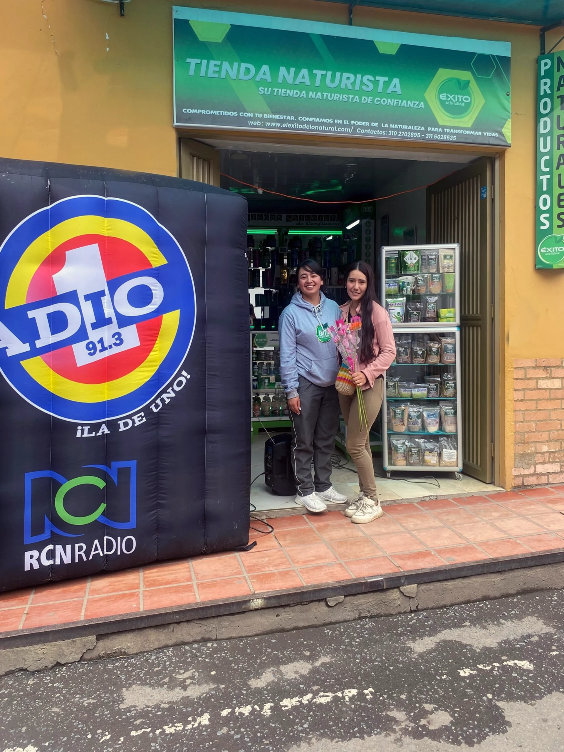 tienda naturista en Simijaca El Éxito Natural fachada exterior