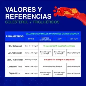 valores normales colesterol trigliceridos